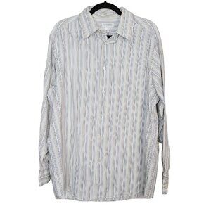 Concepts by Claiborne XL Men's Button Down Shirt Business Casual 100% Cotton EUC